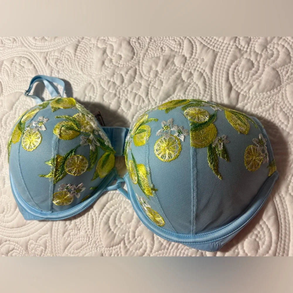 Victorias Secret Dream Angels Embroidered Push up Bra - Picture 4 of 6